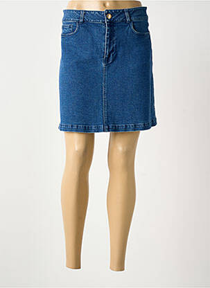 Jupe courte poches bleu NUMPH femme