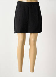 Jupe courte coupe droite noir NUMPH femme