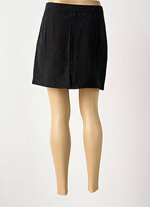 Jupe courte coupe droite noir NUMPH femme