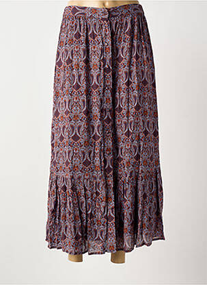 Jupe longue bleu LA PETITE ETOILE femme