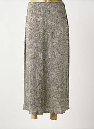 Jupe longue argent NUMPH femme