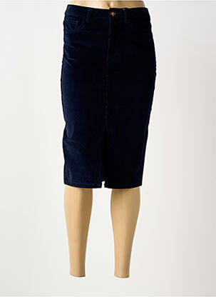 Jupe mi-longue bleu LA PETITE ETOILE femme