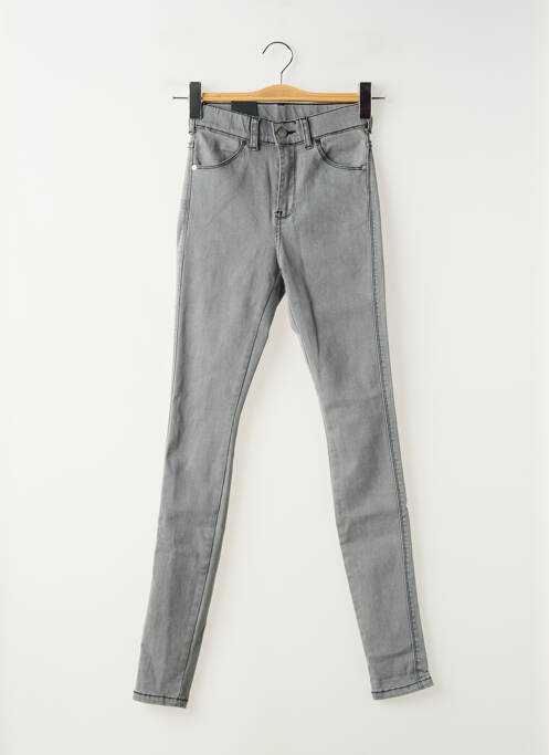 Jeans coupe slim stretch taille normale gris DR DENIM femme