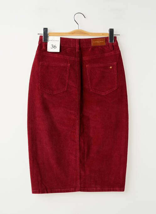 Jupe mi-longue taille normale rouge LA PETITE ETOILE femme