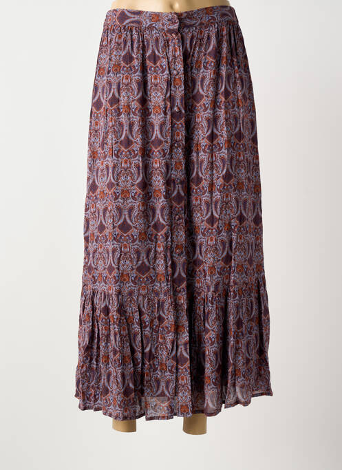 Jupe longue bleu LA PETITE ETOILE femme