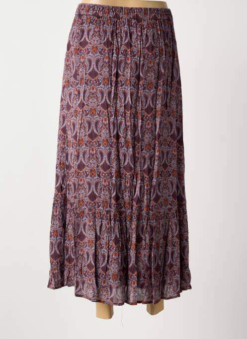 Jupe longue bleu LA PETITE ETOILE femme