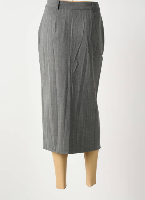 Jupe longue gris LA PETITE ETOILE femme