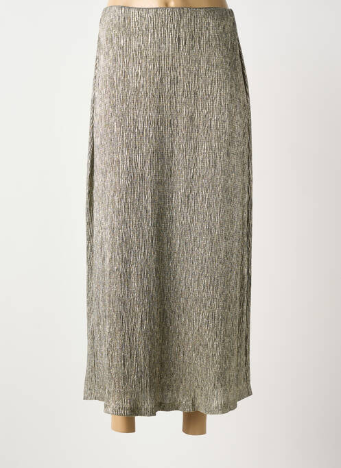 Jupe longue argent NUMPH femme