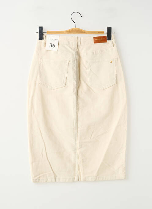 Jupe mi-longue beige LA PETITE ETOILE femme