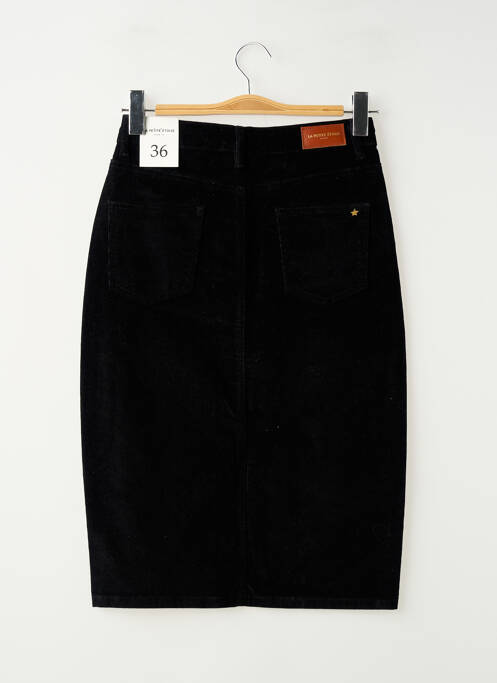 Jupe mi-longue noir LA PETITE ETOILE femme