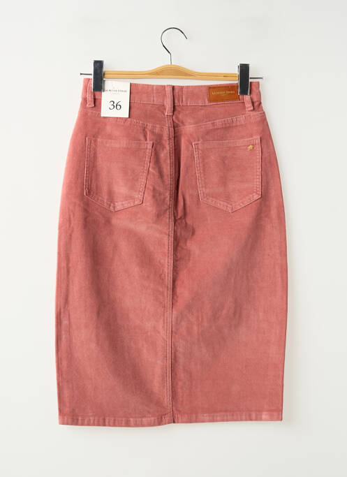 Jupe mi-longue rose LA PETITE ETOILE femme