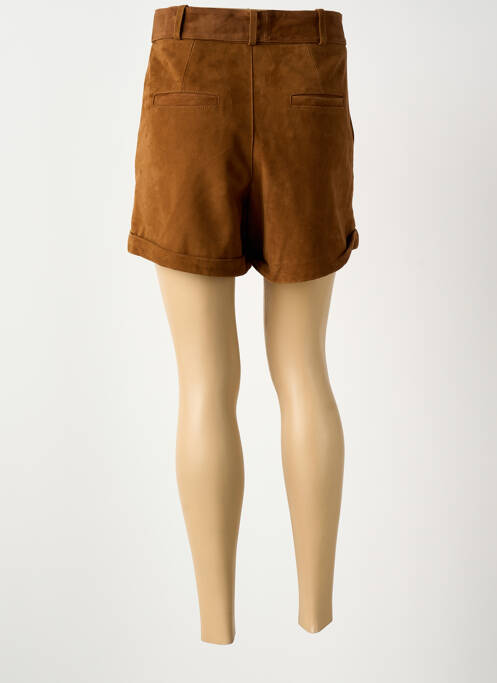 Short marron LA PETITE ETOILE femme