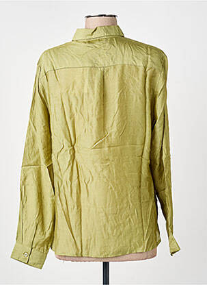 Chemisier coupe droite manches longues vert LA PETITE ETOILE femme