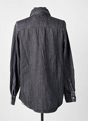 Chemisier coupe droite manches longues gris NUMPH femme