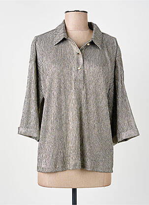 Top stretch manches 3/4 or NUMPH femme