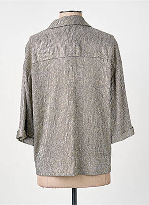 Top stretch manches 3/4 or NUMPH femme