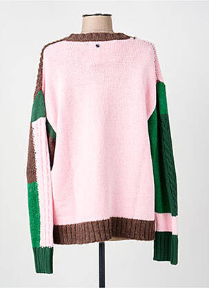 Pull coupe cintrée manches longues marron NUMPH femme