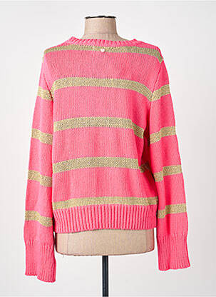 Pull coupe cintrée manches longues rose NUMPH femme