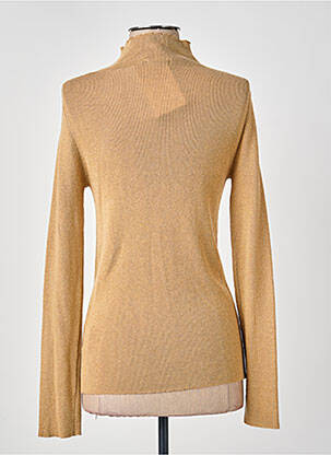 Pull coupe cintrée manches longues marron ARTLOVE femme