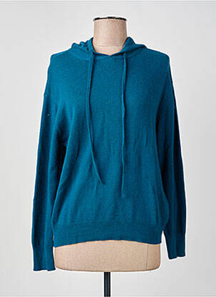 Pull col rond manches longues bleu ARTLOVE femme