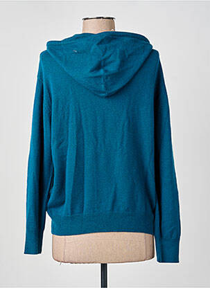 Pull coupe droite manches longues bleu ARTLOVE femme