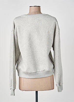Sweat-shirt manches longues manches longues gris NUMPH femme