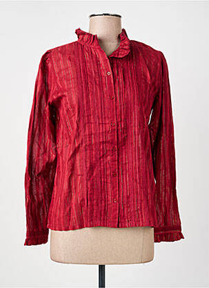 Chemisier rouge LA PETITE ETOILE femme
