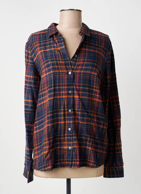 Chemisier bleu LA PETITE ETOILE femme