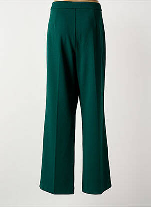 Pantalon flare taille élastique taille haute vert JOSEPH RIBKOFF femme