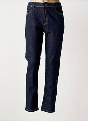 Jeans coupe slim tissage brut taille normale bleu BREIZH ANGEL femme