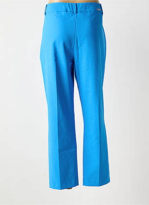 Pantalon 7/8 taille élastique taille normale bleu JOSEPH RIBKOFF femme