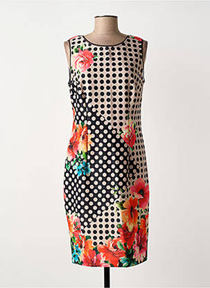 Robe mi-longue sans manche sans manche noir JOSEPH RIBKOFF femme