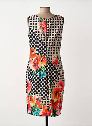 Robe mi-longue sans manche sans manche noir JOSEPH RIBKOFF femme
