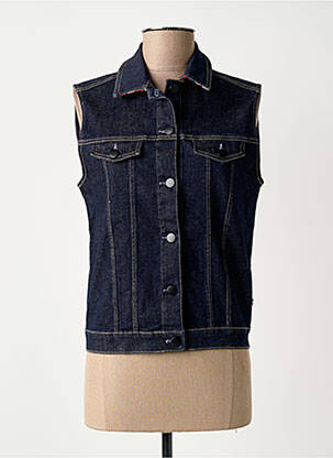 Veste casual poches bleu BREIZH ANGEL femme
