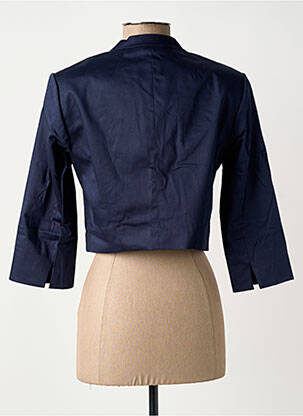 Boléro coupe cintrée bleu BETTY & CO femme