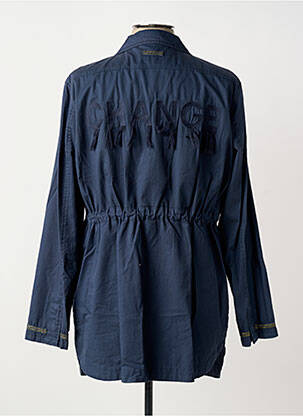 Parka manches longues sans capuche bleu CHANGE LOVING FASHION femme