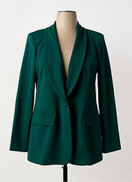 Blazer col châle vert JOSEPH RIBKOFF femme