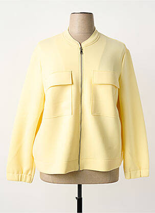 Veste casual col rond jaune GERRY WEBER femme