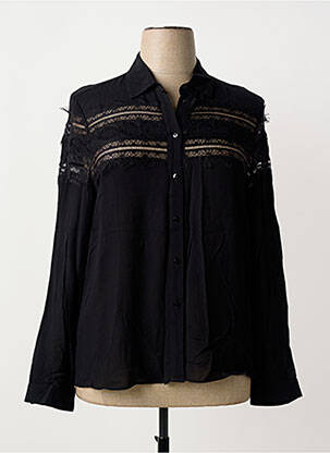 Chemisier noir ELENA MIRO femme