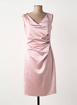 Robe mi-longue rose VERA MONT femme