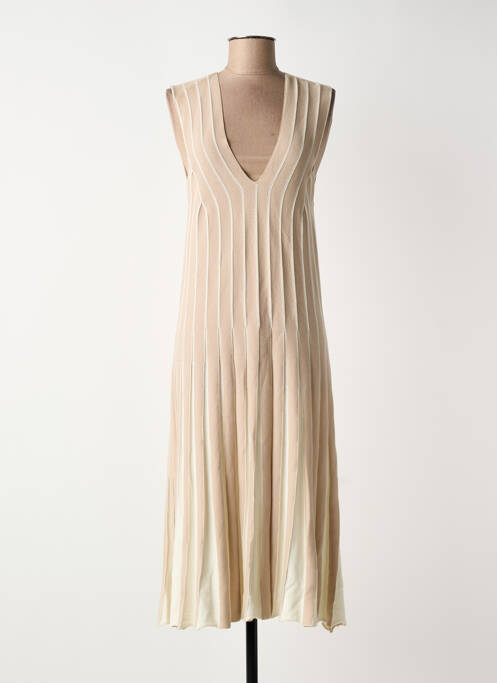 Robe longue beige ROYALMER femme