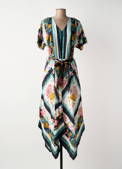 Robe longue bleu THOUGHT femme