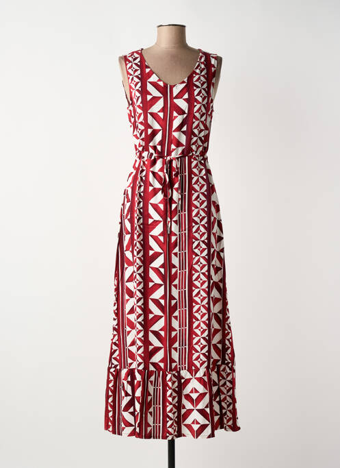 Robe longue rouge STREET ONE femme