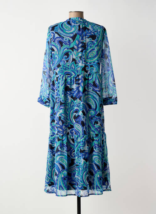 Robe mi-longue bleu STREET ONE femme