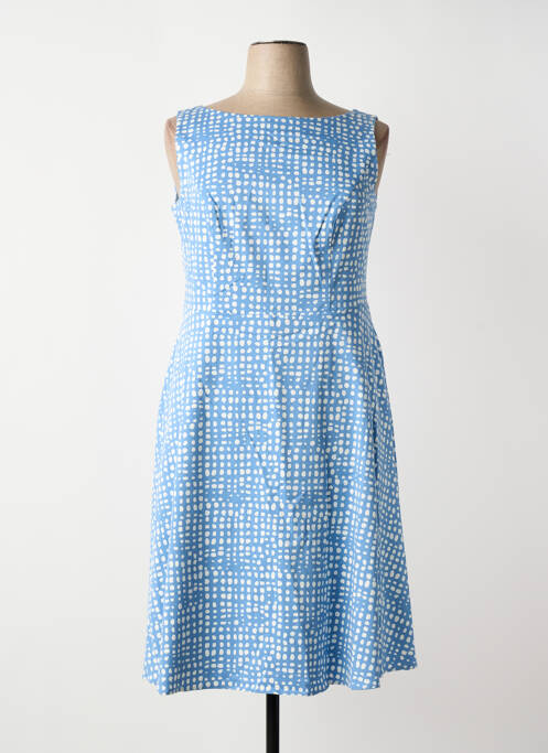 Robe mi-longue bleu VERA MONT femme