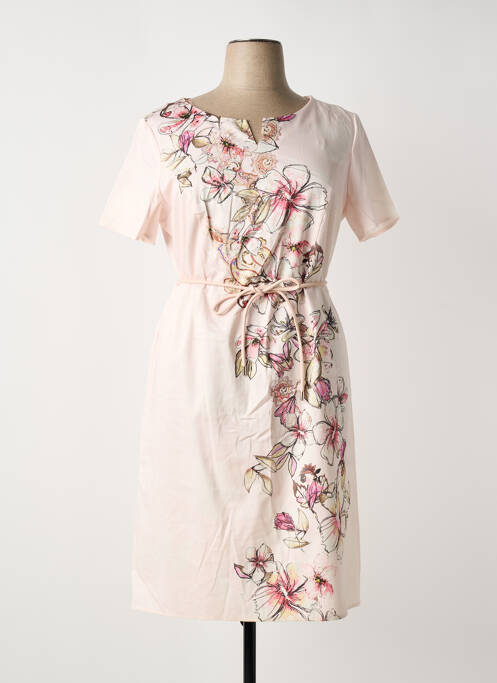 Robe mi-longue rose GERRY WEBER femme