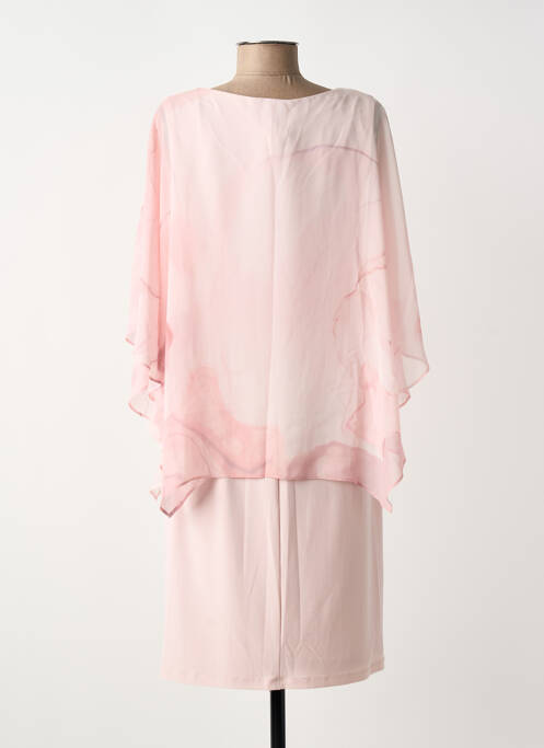 Robe mi-longue rose JOSEPH RIBKOFF femme