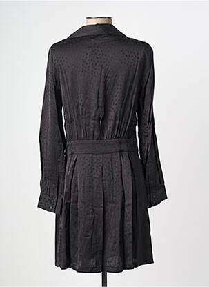 Robe courte manches longues manches longues noir MOLLY BRACKEN femme
