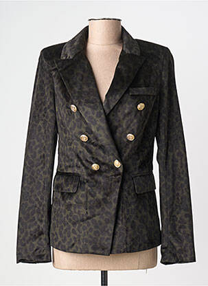 Blazer coupe cintrée vert CHOKLATE femme
