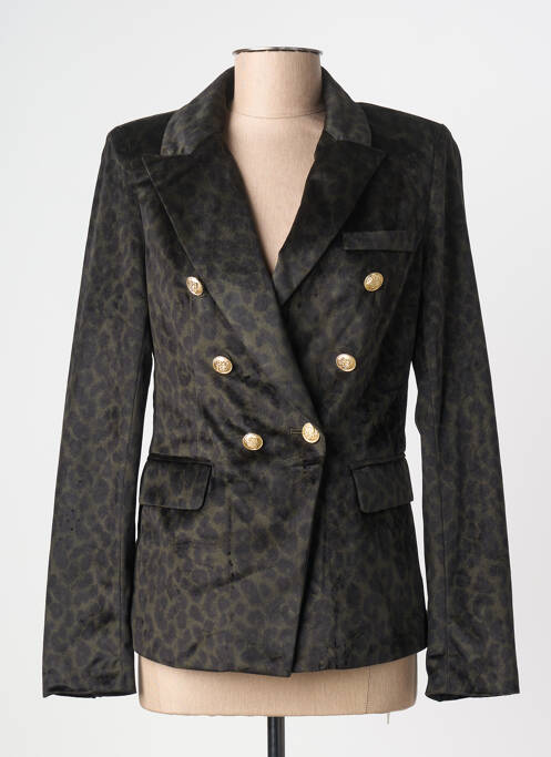 Blazer coupe cintrée vert CHOKLATE femme